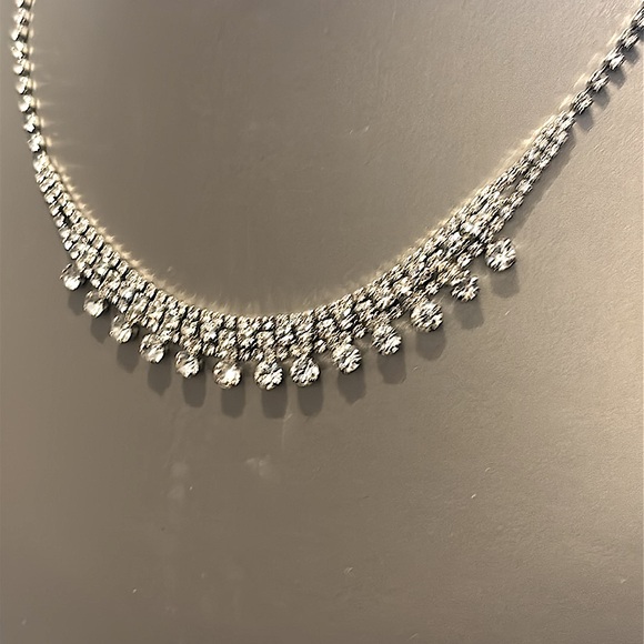 Vintage ‘Princess Anne” Style Rhinestone Neclacec - Picture 1 of 9